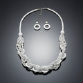 Long White Wood Bead Earthy Energy Necklace