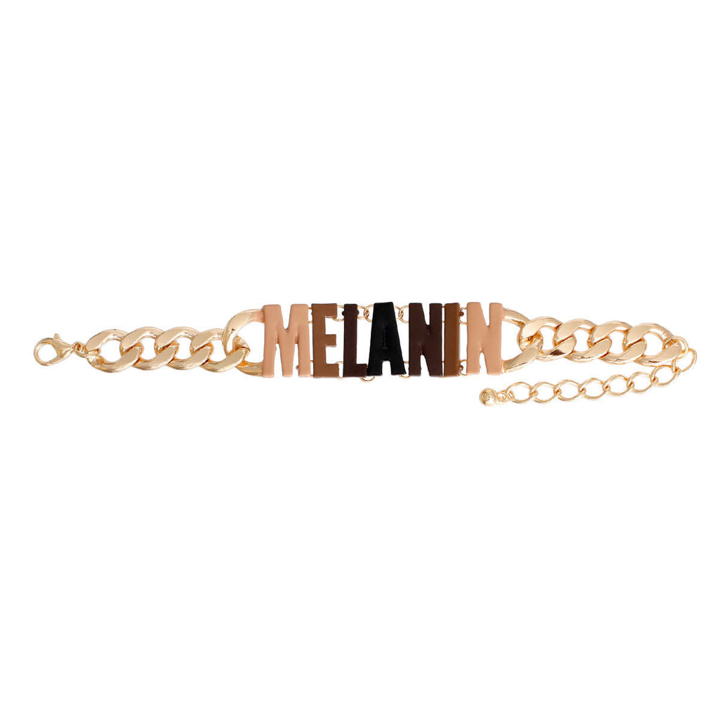 MELANIN Gold Chain Bracelet