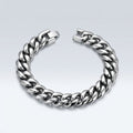 Men's RDC 14mm Silver Stainless Steel Bracelet