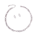 Silver Metal Anchor Chain